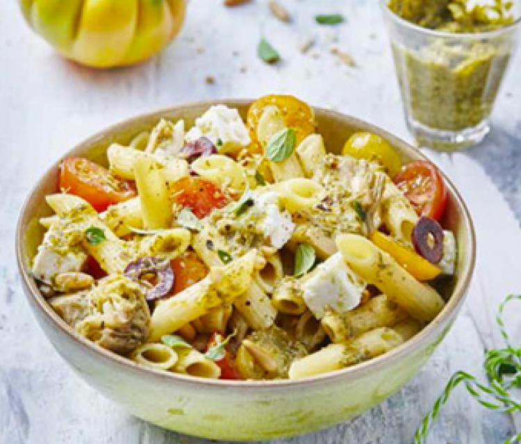 Salade de penne provençale